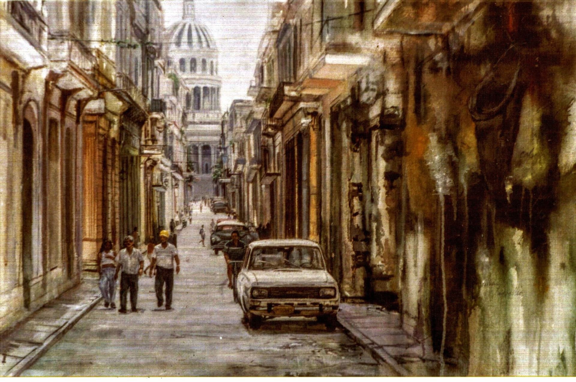 A Pesar De Todo Mi Habana by Pedro Hernández Torres, Painting