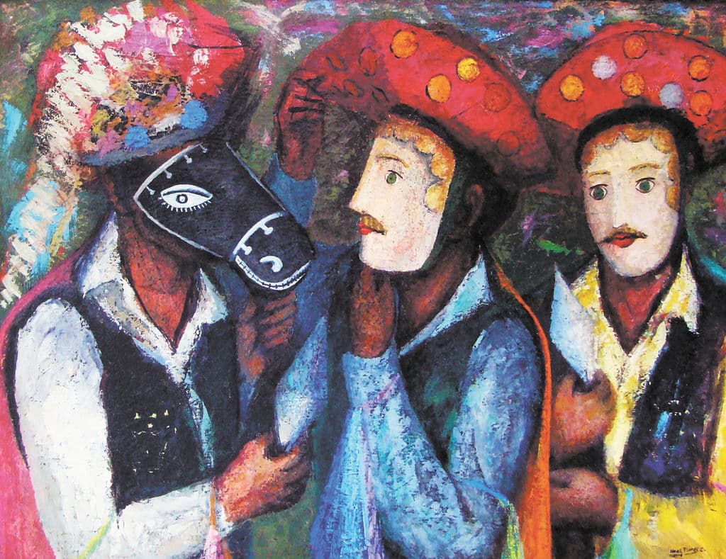 Untitled by Fernando Saravia, Painting