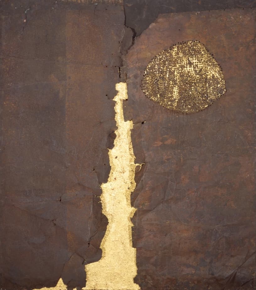 Mensaje XV, Levíticos XX:18 by Mathias Goeritz, Painting