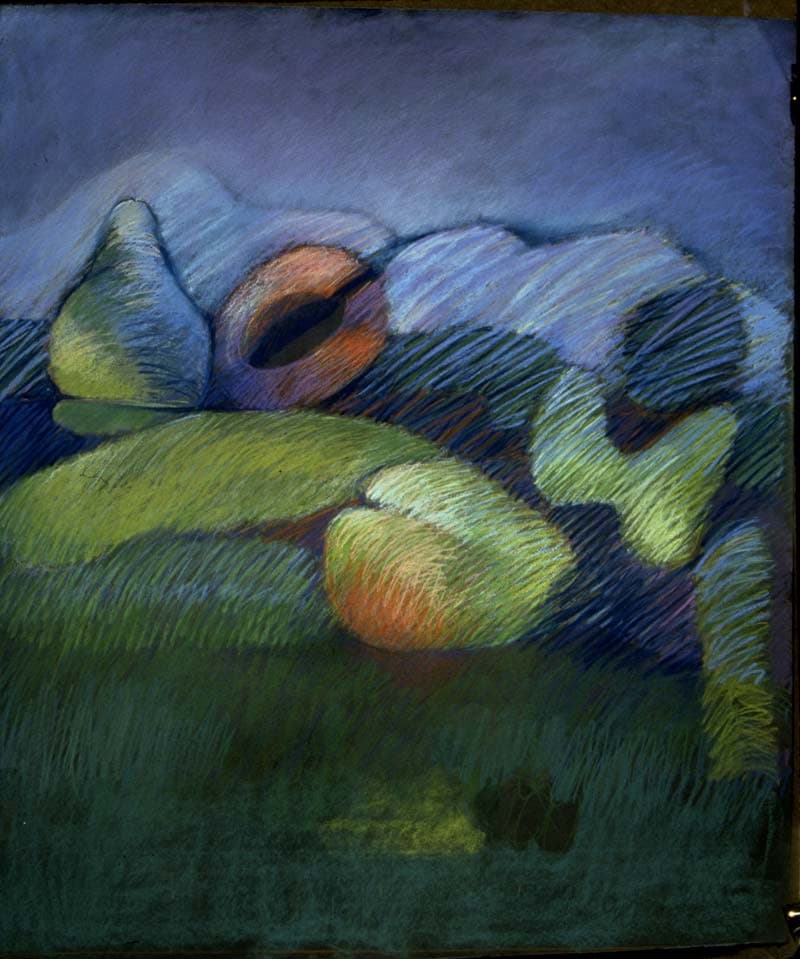 Fruition, Pera y Mamey by Coqui Calderón, Painting