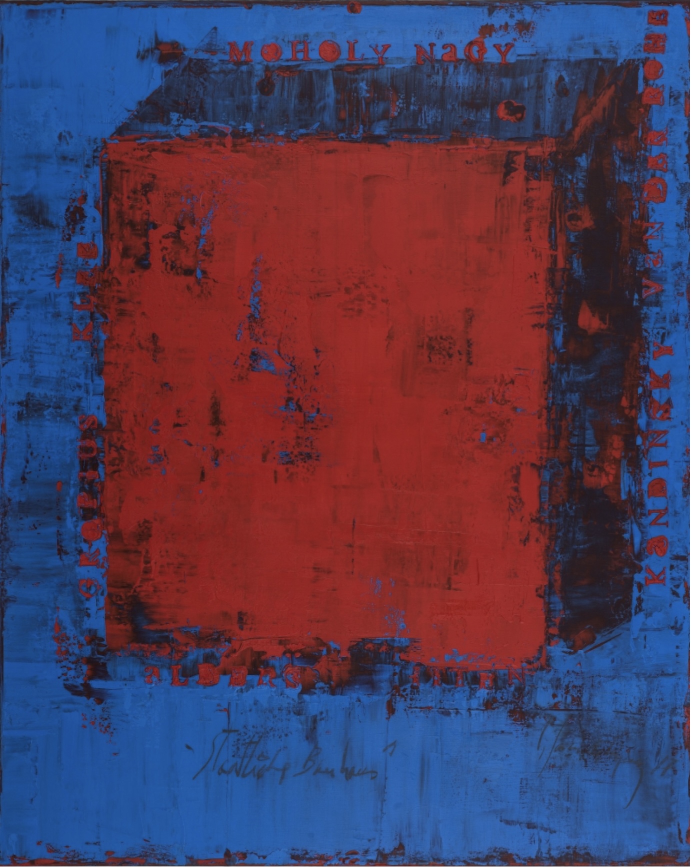 Bauhaus by Carlos García de la Nuez, Painting