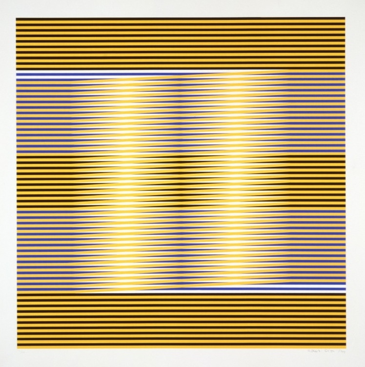 Inducción Cromática by Carlos Cruz-Diez, Painting