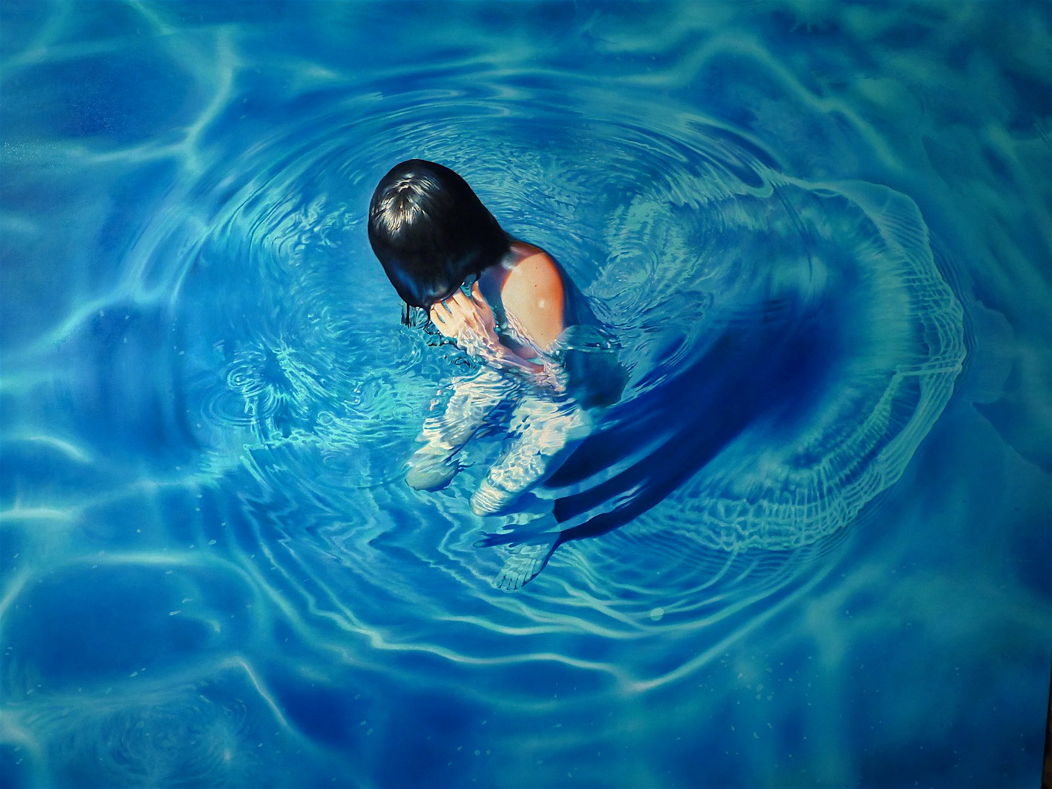 Nymph by Diego Gravinese, Painting