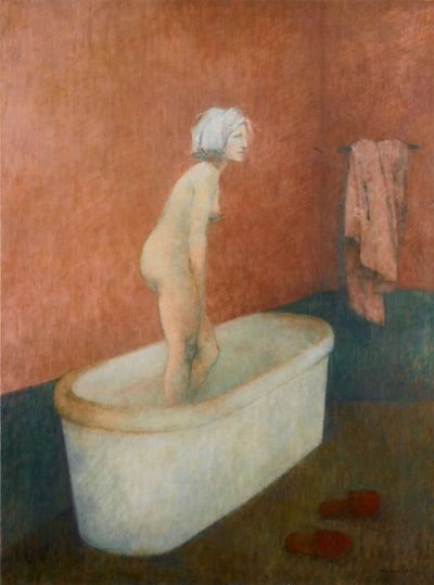 Betsabé by Concha Hermosilla, Painting