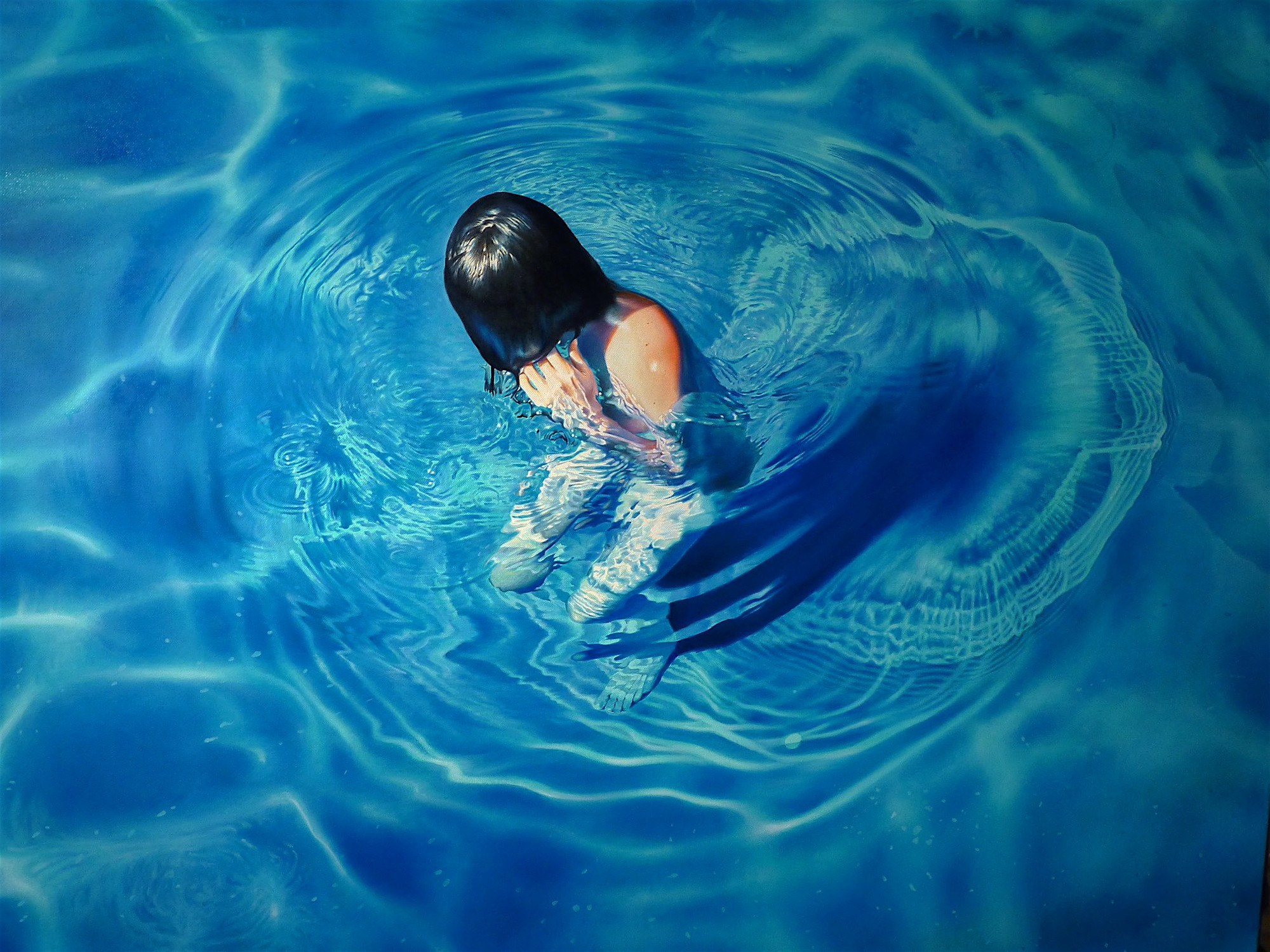 Nymph by Diego Gravinese, Painting